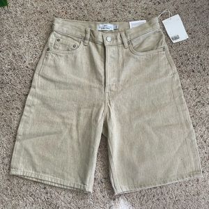 Women’s ‘& Other Stories’ Denim Natural Spark Cut Shorts - Brand New